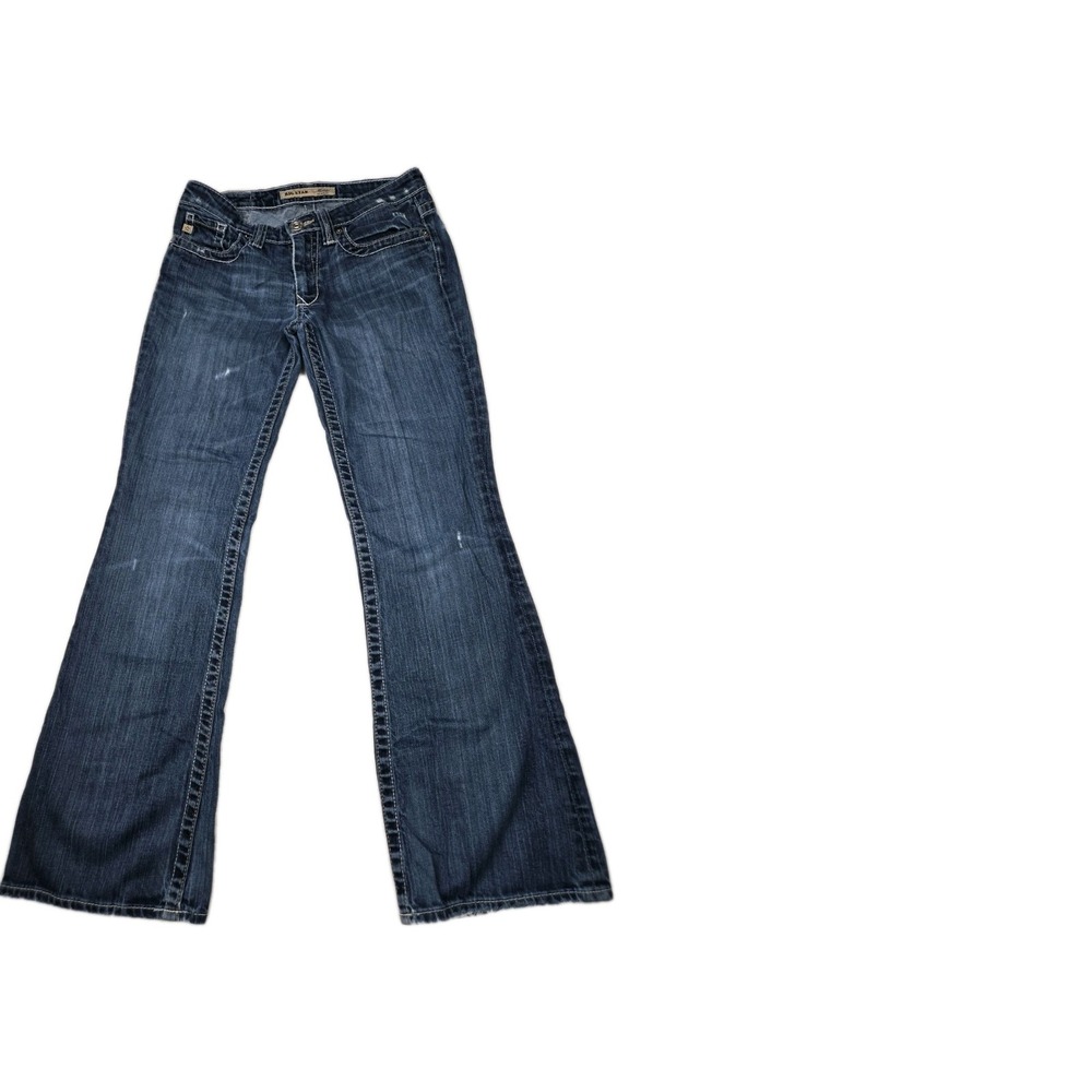 Big Star Maddie Boot cut MID RISE‎ FIT 26R (27X 30) Women's Western Jeans Y2K